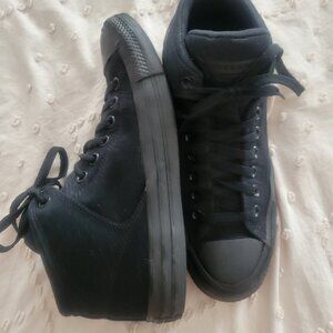 Black Converse Hightop Shoes Sneakers Mens 7.5
